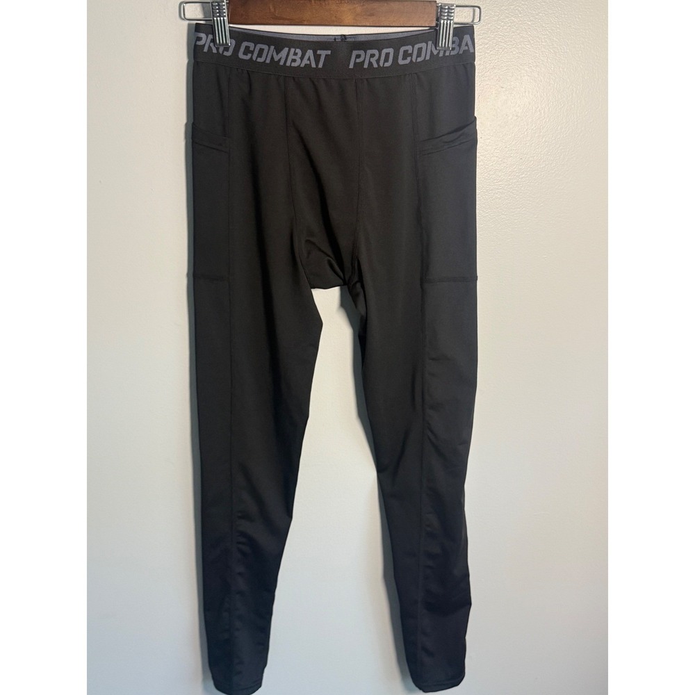 LL Bean Mens Pull On Knit Pants black Straight Leg Large Regular